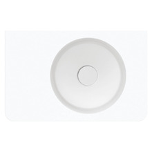 Encanto 470mm Matte White Wall Mounted Basin